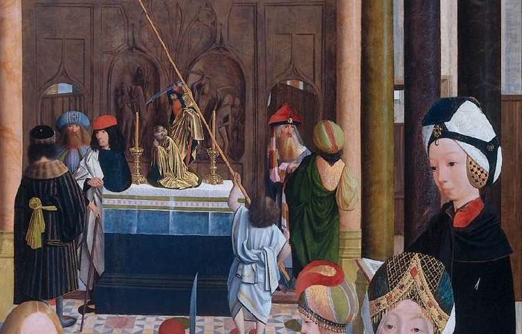 Geertgen Tot Sint Jans The Holy Kinship Germany oil painting art